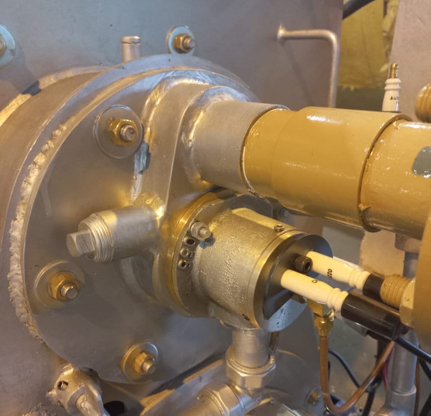 Cyclotherm Gas to oil burner Conversion